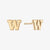 Washington Logo Stud Earrings