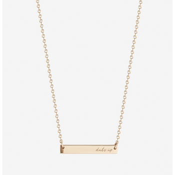 Washington Dubs Up Horizontal Bar Necklace
