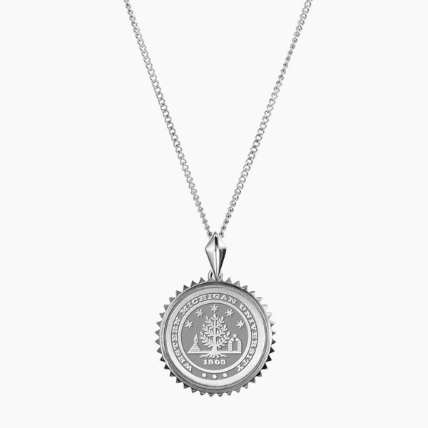 Western Michigan Sunburst Pendant