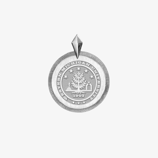 Western Michigan Florentine Pendant Petite
