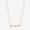 Western Michigan Horizontal Bar Necklace