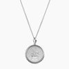 West Virginia Sunburst Necklace Sterling Silver