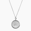 West Virginia Sunburst Necklace Sterling Silver
