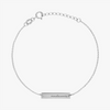 West Virginia Horizontal Necklace Sterling Silver