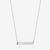 West Virginia Mountaineers Horizontal Bar Necklace