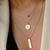 West Virginia 7-Point Diamond Pendant