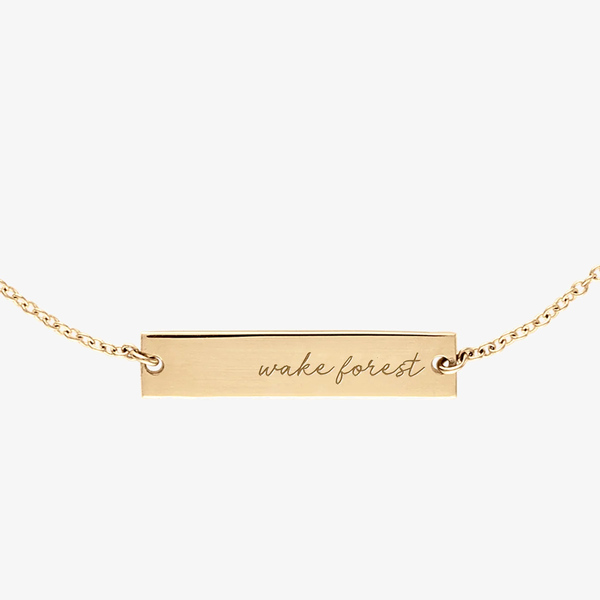 Wake Forest Bracelet