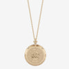 West Virginia Gold Diamond Necklace