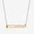 Western Michigan Horizontal Bar Necklace