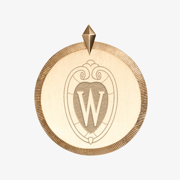 Wisconsin Florentine Pendant