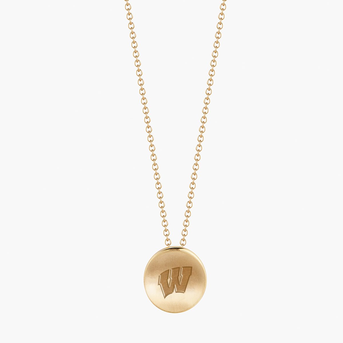 Wisconsin Logo Necklace