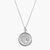 Xavier University Crest Silver Necklace
