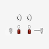 Chi Omega Owl Florentine Earring Bundle