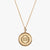 Yale Sunburst Necklace on Cable Chain