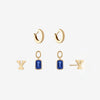 Yale Logo Florentine Earring Bundle