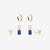 Yale Logo Florentine Earring Bundle