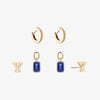 Yale Logo Florentine Earring Bundle