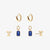 Yale Logo Florentine Earring Bundle