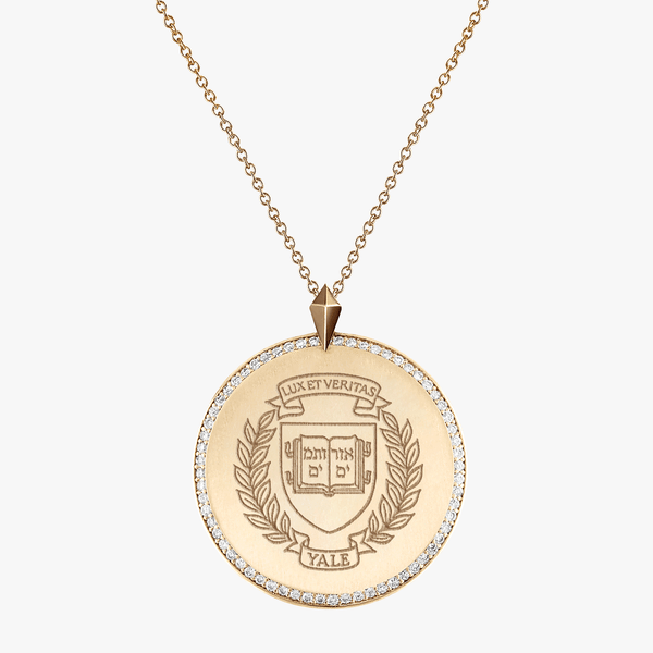Yale Diamond Florentine Pendant