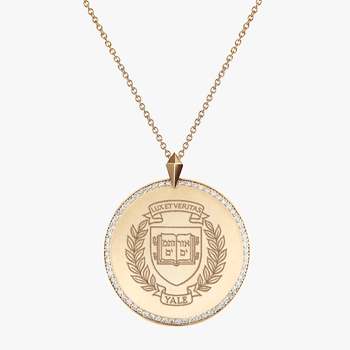 Yale Diamond Florentine Pendant