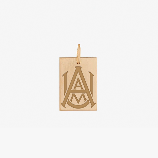 Alabama A&M Rectangle Pendant