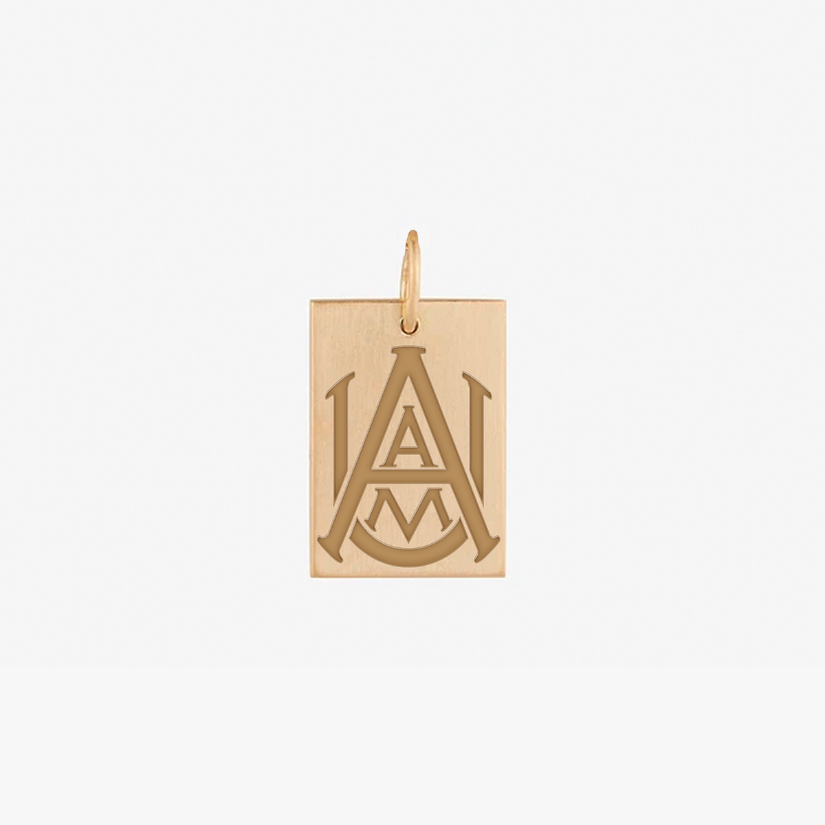 Alabama A&M Rectangle Pendant