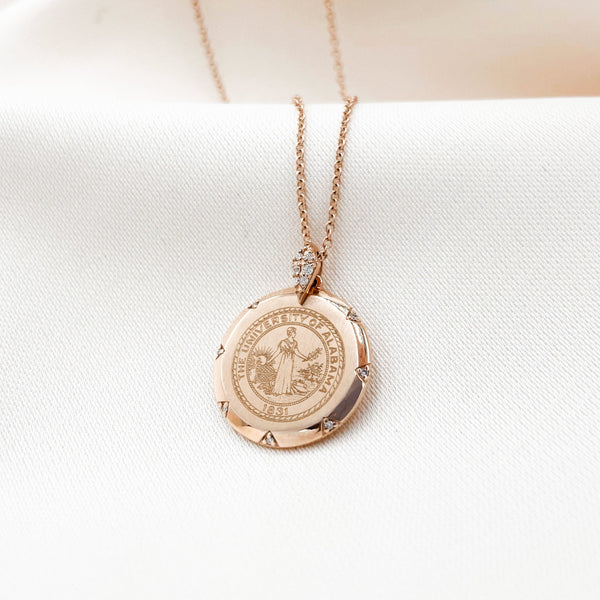 Alabama 7-Point Diamond Pendant