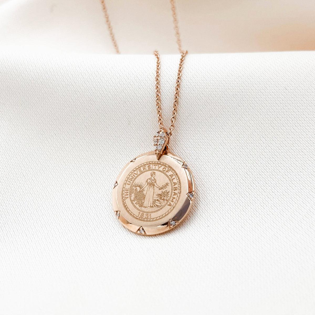 Alabama 7-Point Diamond Pendant