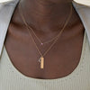 Amethyst gemstone necklace mmxxi necklace