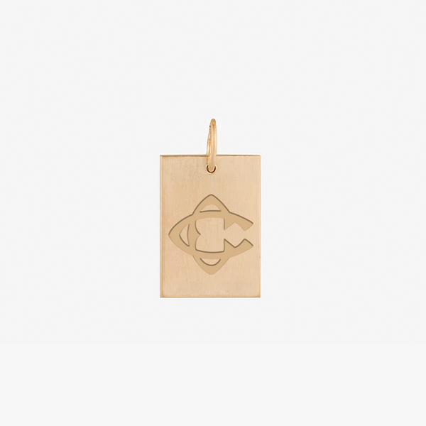 College of Charleston Rectangle Pendant