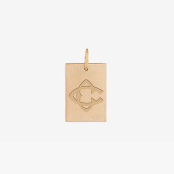 College of Charleston Rectangle Pendant