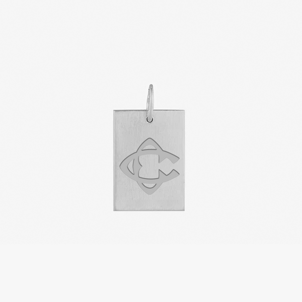 College of Charleston Rectangle Pendant