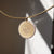 Florida Seal Diamond Florentine Pendant shown on Neck Collar in gold