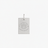 Tigerettes 50th Rectangle Pendant
