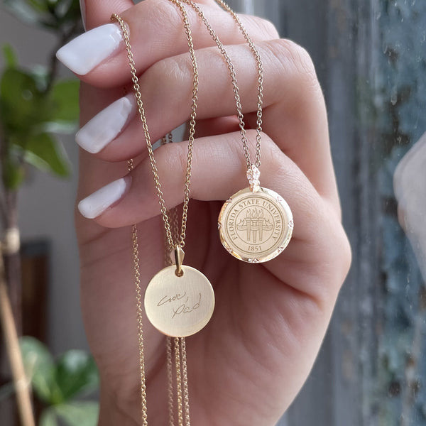 FSU 7-Point Diamond Necklace