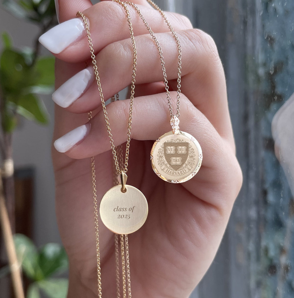 Harvard 7-Point Diamond Necklace