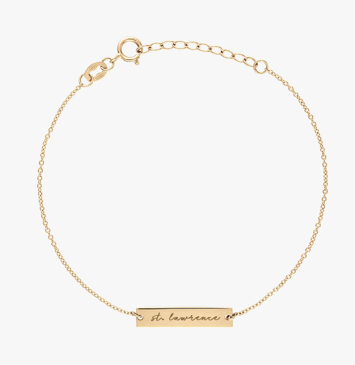 St. Lawrence Fides Et Veritas Double-Sided Bracelet