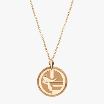 Florida Vintage F Pendant