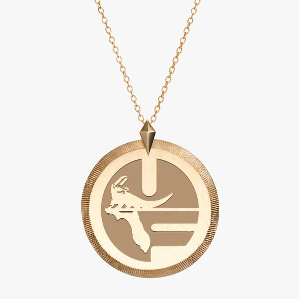 Florida Vintage F Pendant