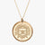 Michigan Florentine Crest Pendant