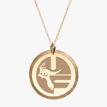 Florida Vintage F Pendant