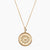 Michigan Sunburst Crest Pendant