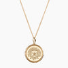 Michigan Sunburst Crest Pendant