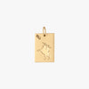 FSU Statue Rectangle Pendant
