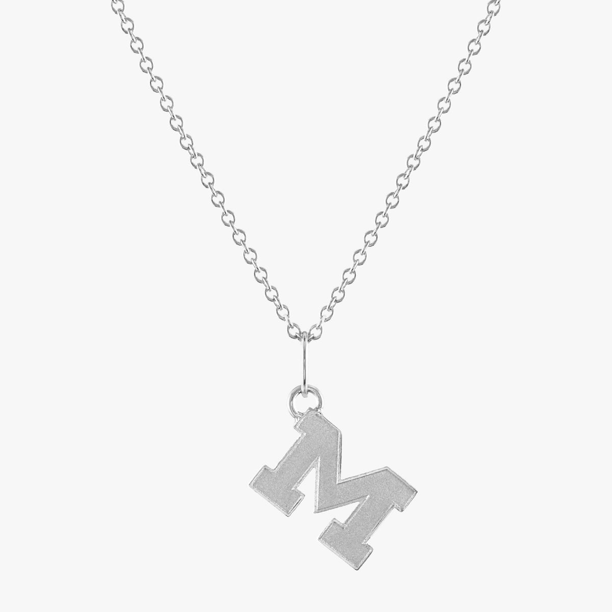 Michigan M Letter Charm