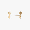 Kappa Kappa Gamma Key Stud Earring
