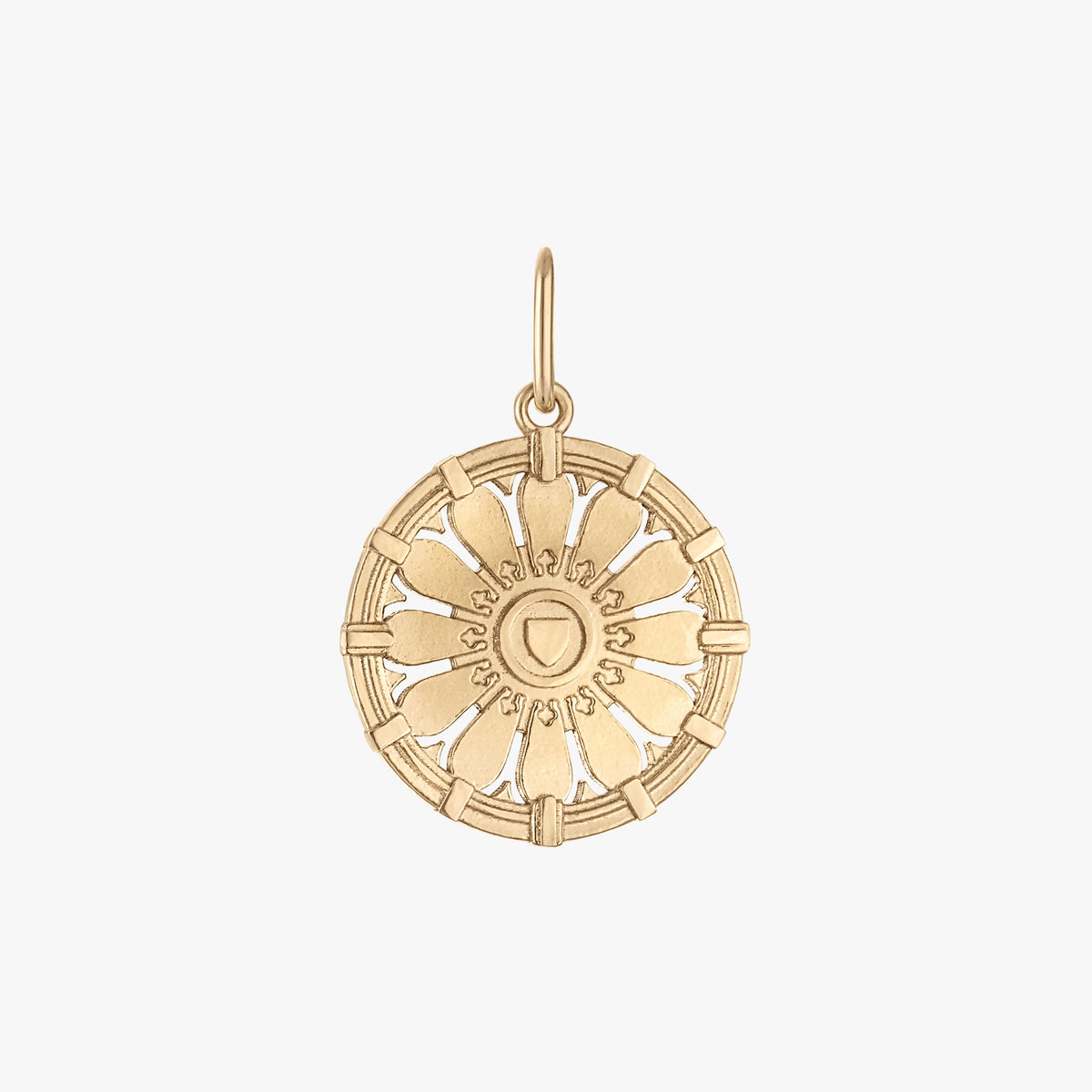 St. Lawrence Herring Cole Rose Window Pendant