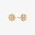 Alpha Omicron Pi Rose Stud Earring