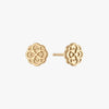 Alpha Omicron Pi Rose Stud Earring