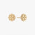 Alpha Omicron Pi Rose Stud Earring
